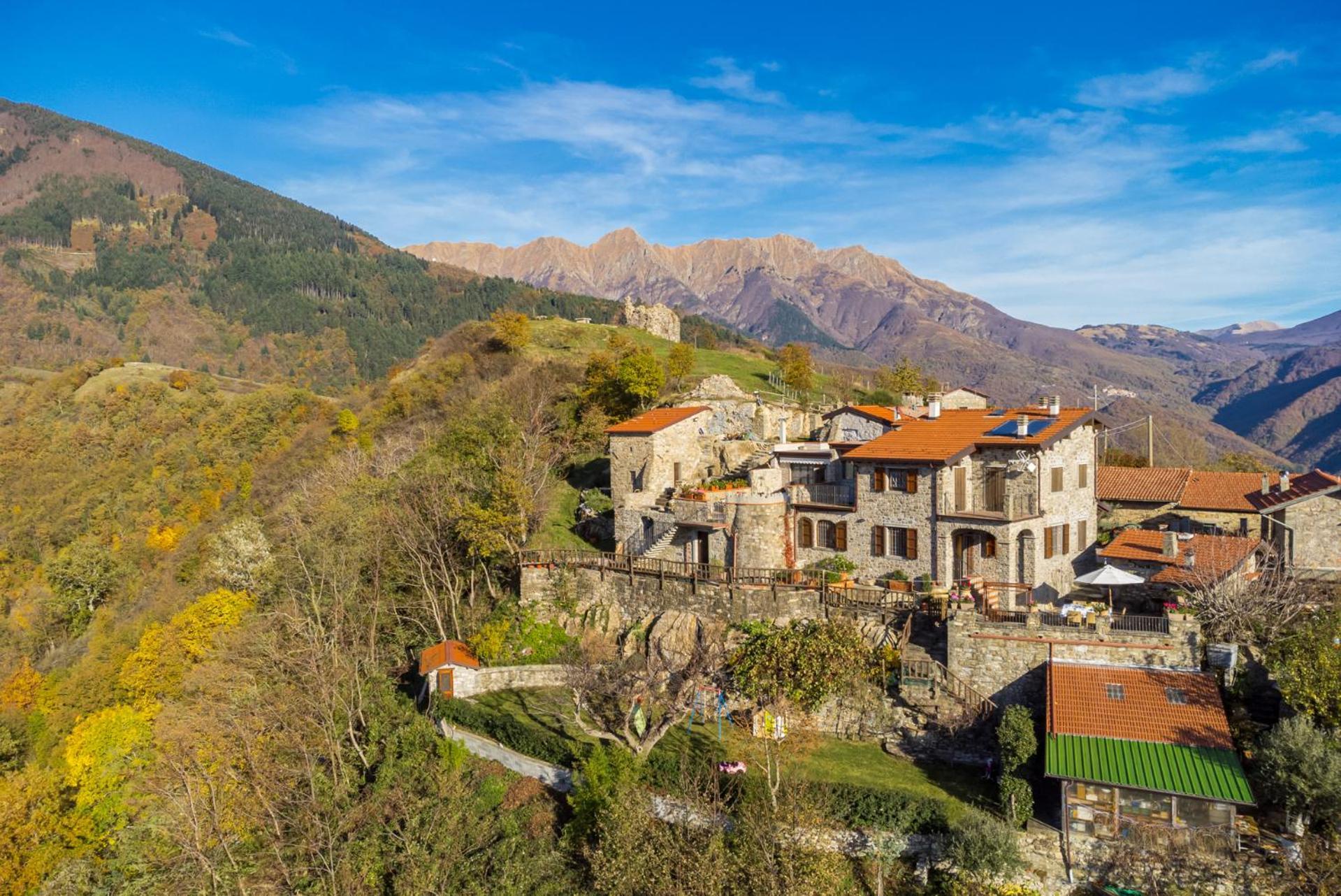 Vivi Luxury Country House Comano  Bagian luar foto