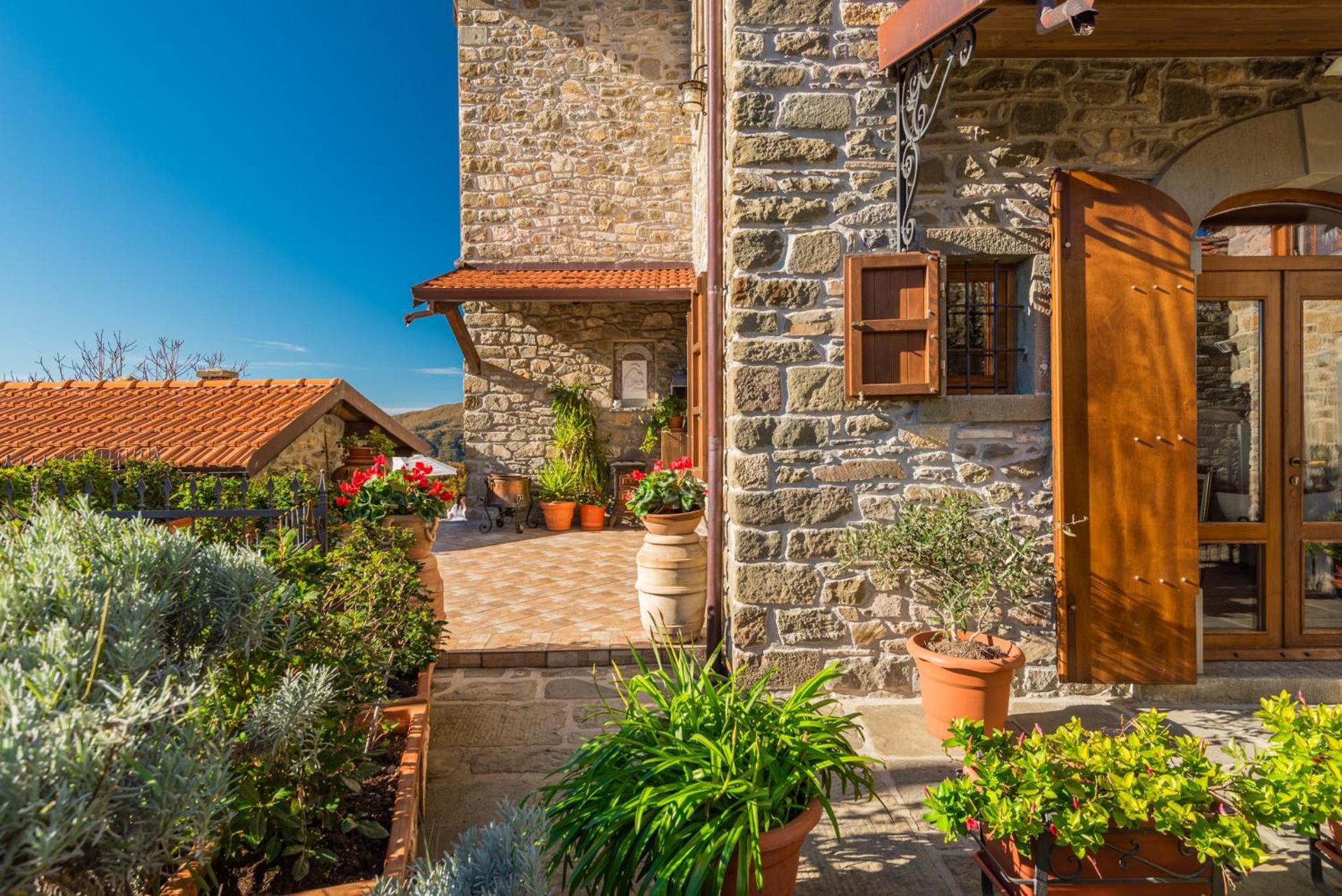 Vivi Luxury Country House Comano  Bagian luar foto