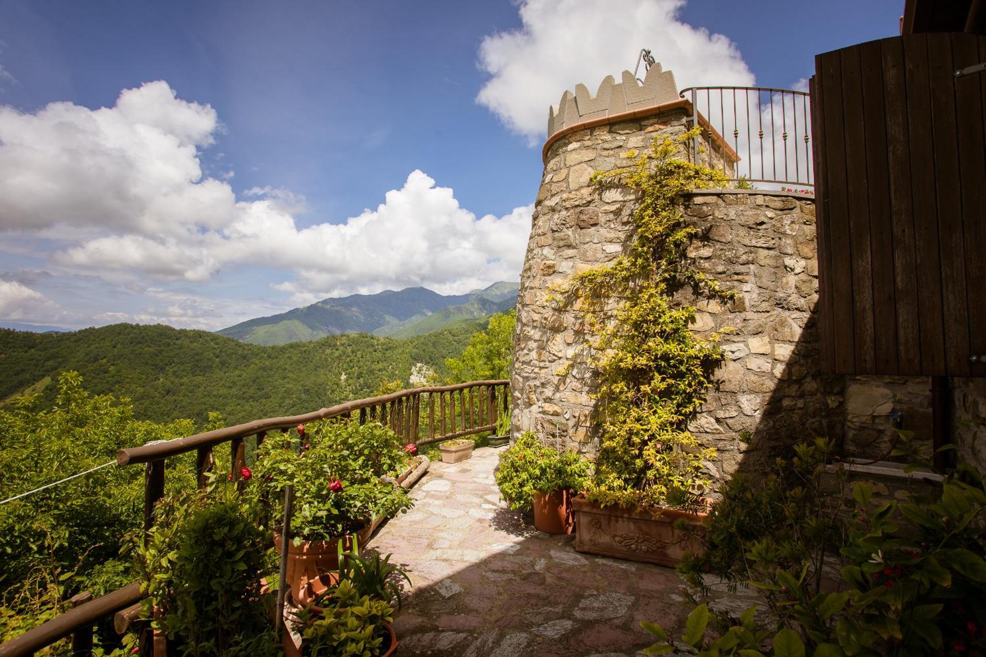 Vivi Luxury Country House Comano  Bagian luar foto
